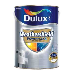 Sơn Dulux Weathershield Powerflexx Bề Mặt Mờ-5L