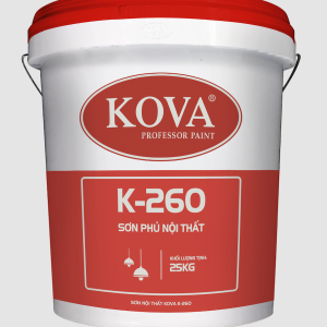 Sơn nội thất KOVA K-260 cao cấp THÙNG 16L