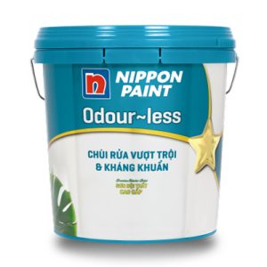 Sơn Nippon Odour-less Chùi Rửa Vượt Trội & Kháng Khuẩn
