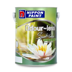 Sơn Nippon Odour-less Spot-less - Chống bám bẩn cao cấp