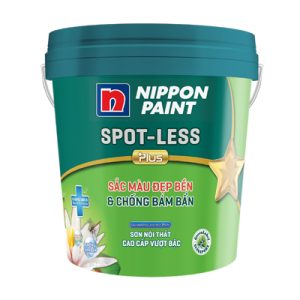 Sơn Nippon Spot-less Plus - Sắc màu bền đẹp & Chống bám bẩn